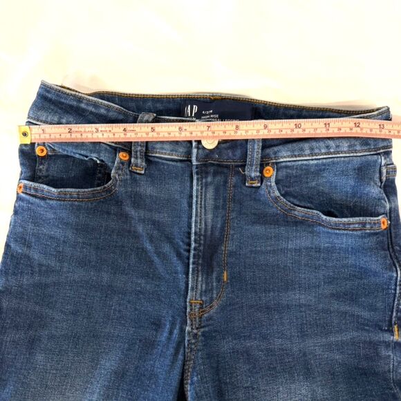 GAP High Rise Universal Legging Denim Jeans - Size 4/27 - Picture 6 of 9